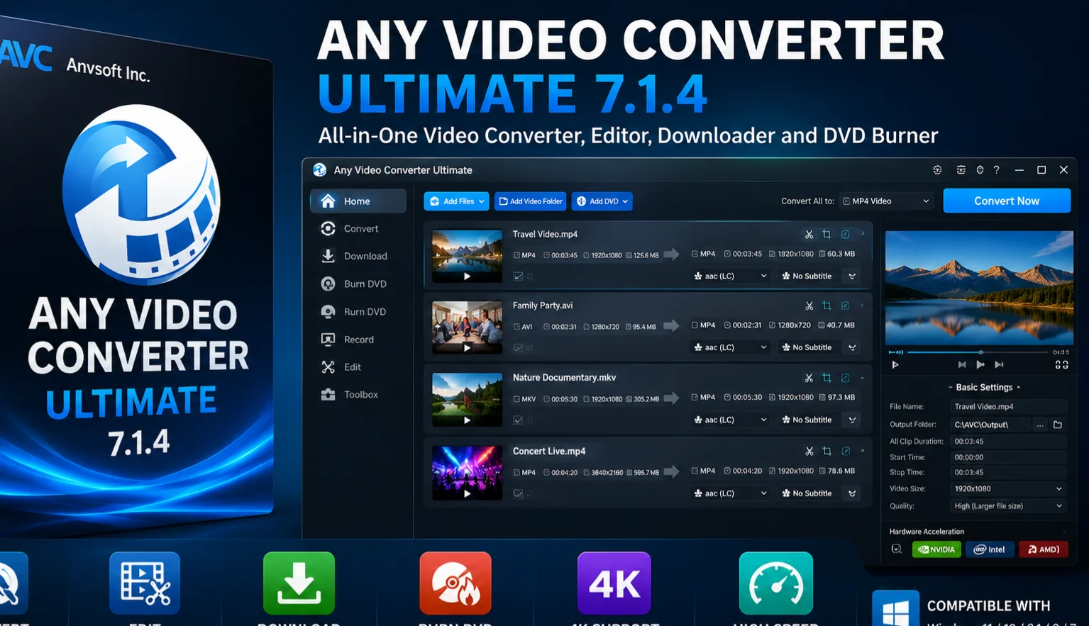 Any Video Converter Ultimate