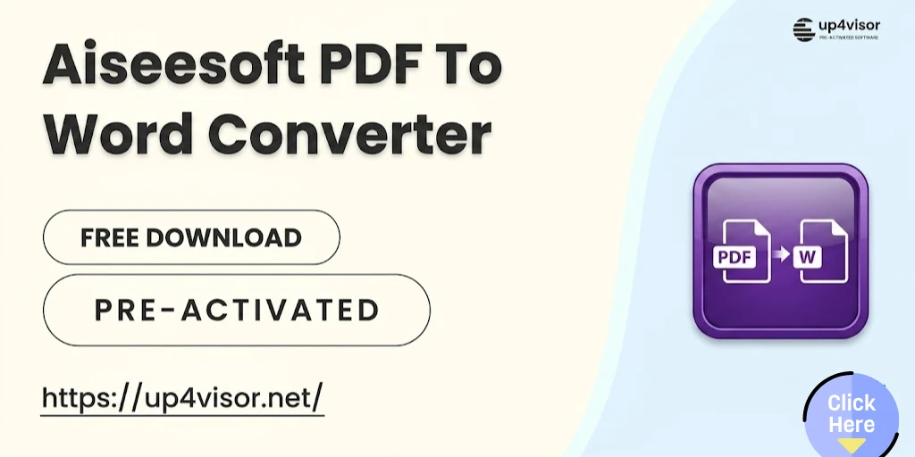 Aiseesoft PDF To Word Converter