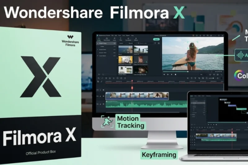 Wondershare Filmora X 10.1.20.16 Free Download