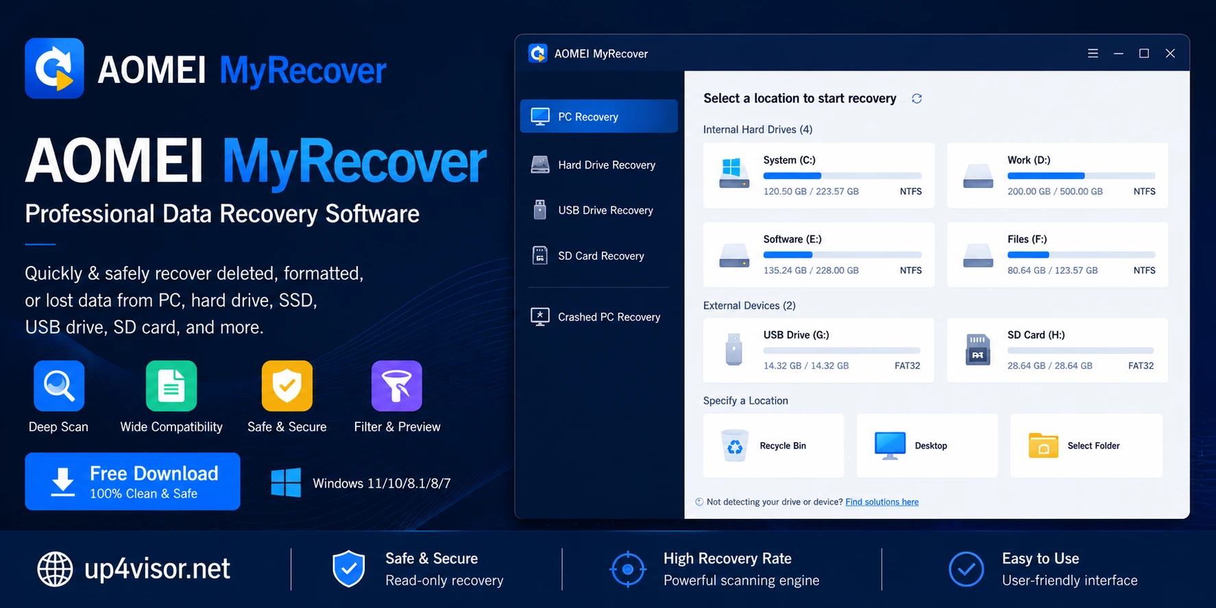 AOMEI MyRecover