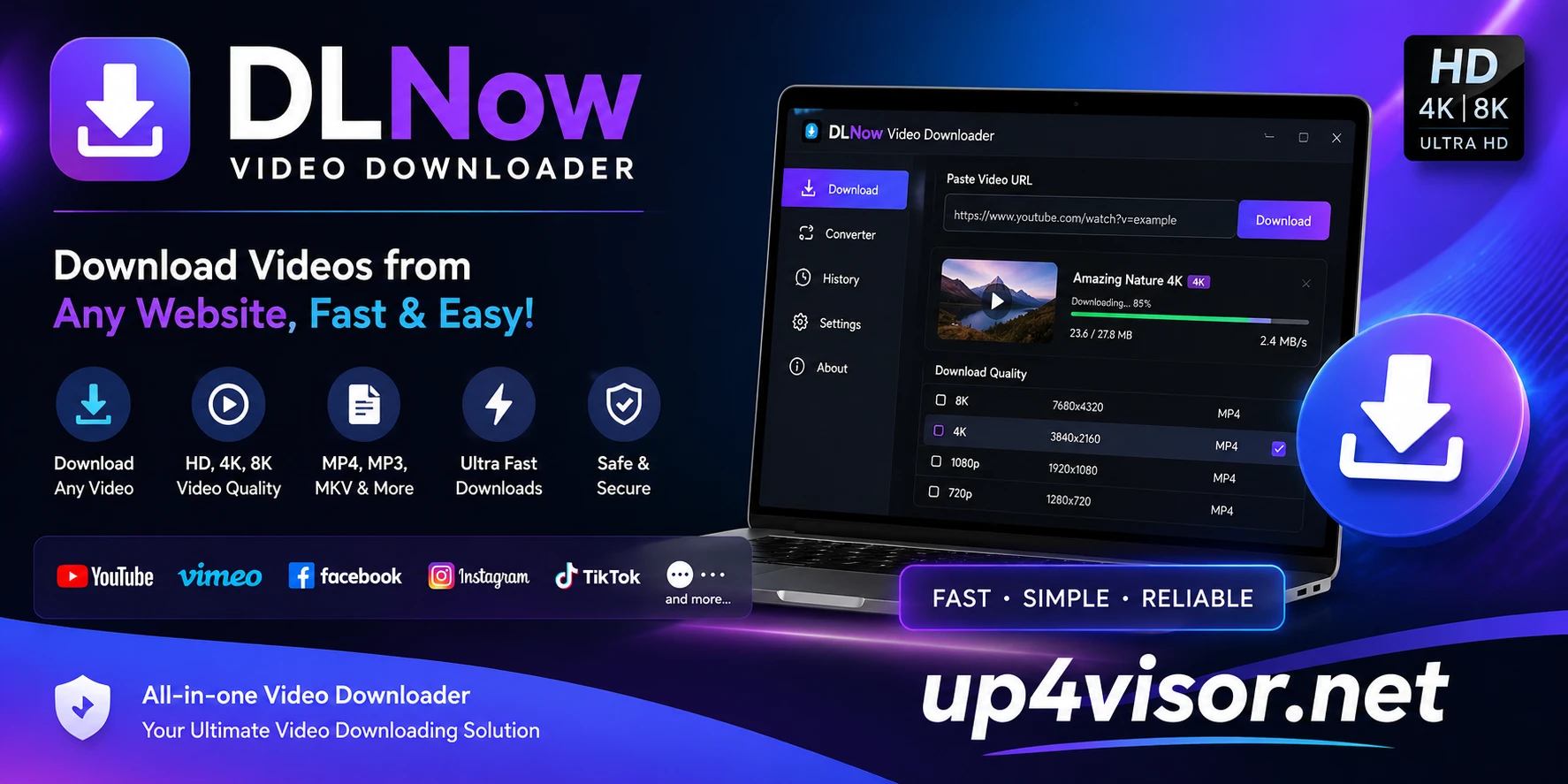 DLNow Video Downloader