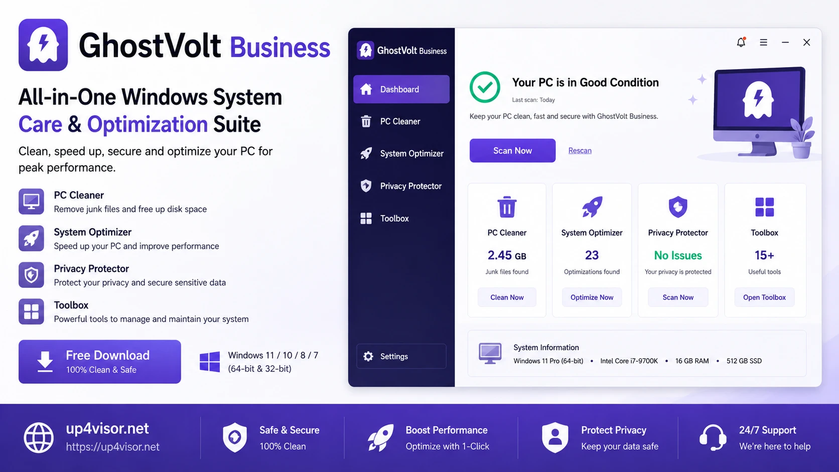 GhostVolt Business