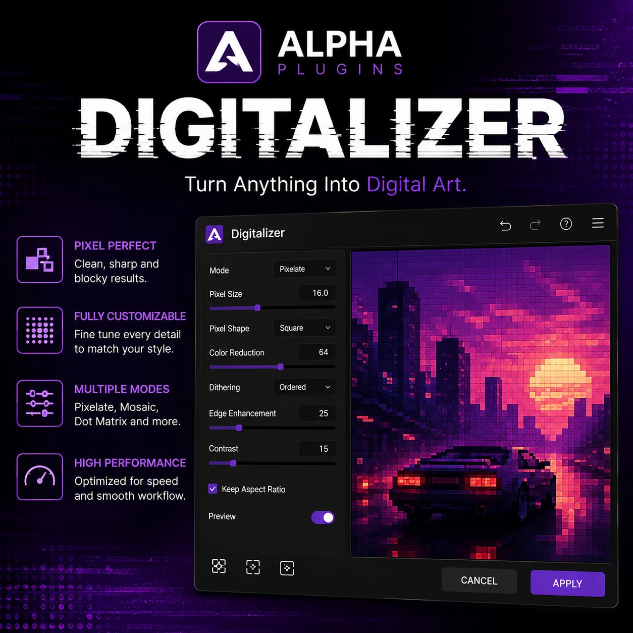 Alpha Plugins Digitalizer