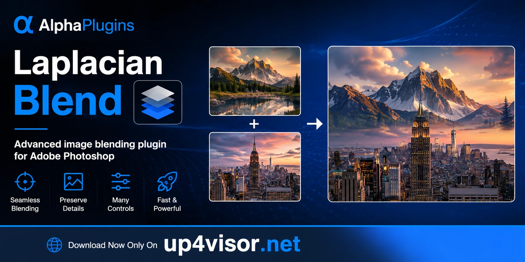 AlphaPlugins Laplacian Blend