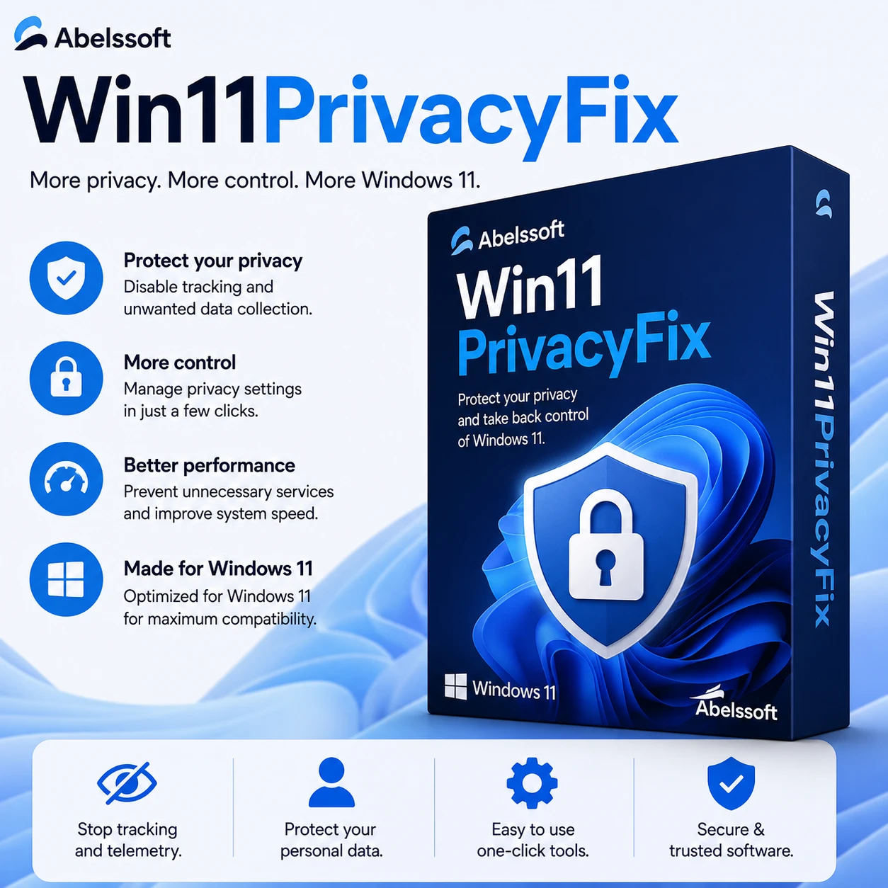 Abelssoft Win11PrivacyFix