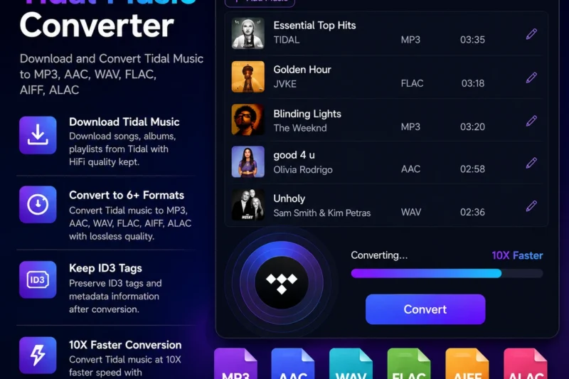 AudKit Tidal Music Converter 2.14.0.151 Full Version