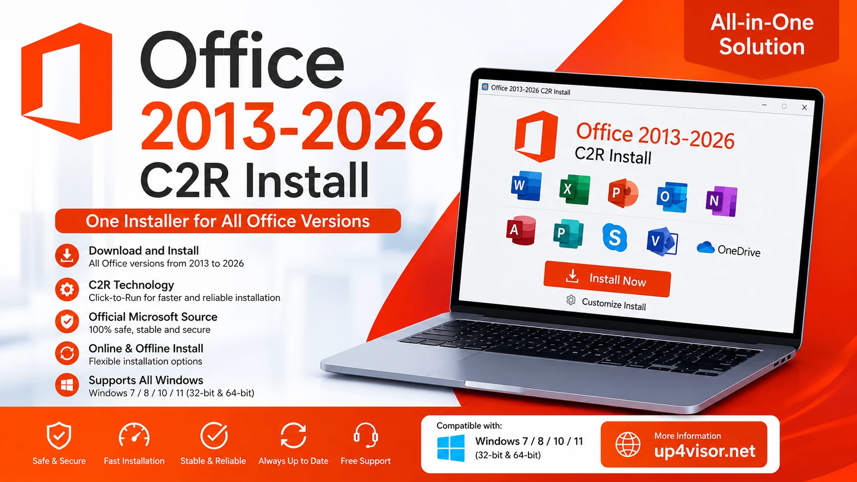 Office 2013-2026 C2R Install