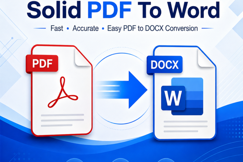 Solid PDF To Word 10.1.17650.10604 Full Version