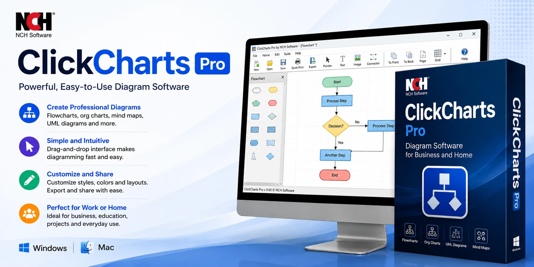 NCH ClickCharts Pro 