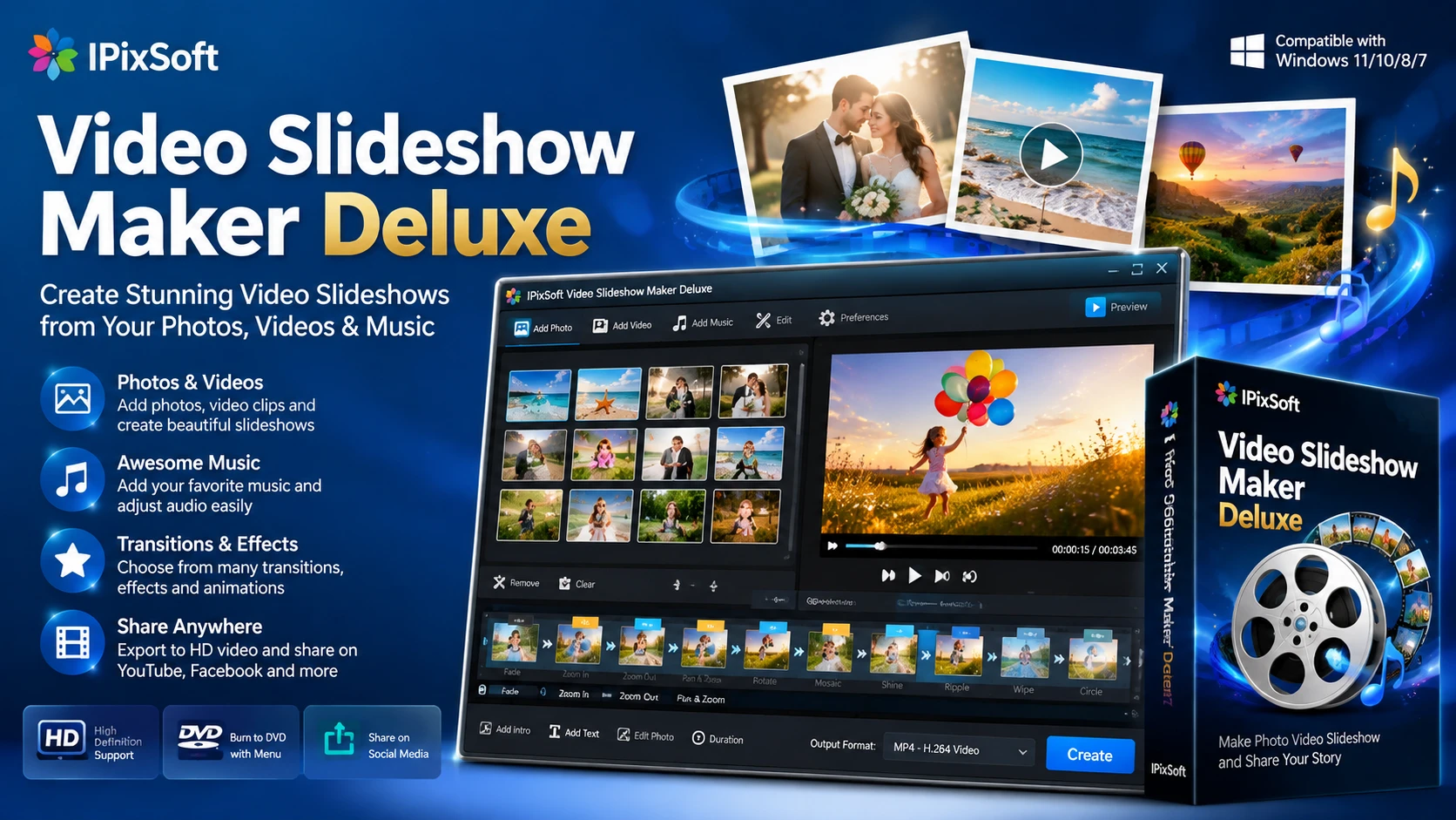 IPixSoft Video Slideshow Maker Deluxe