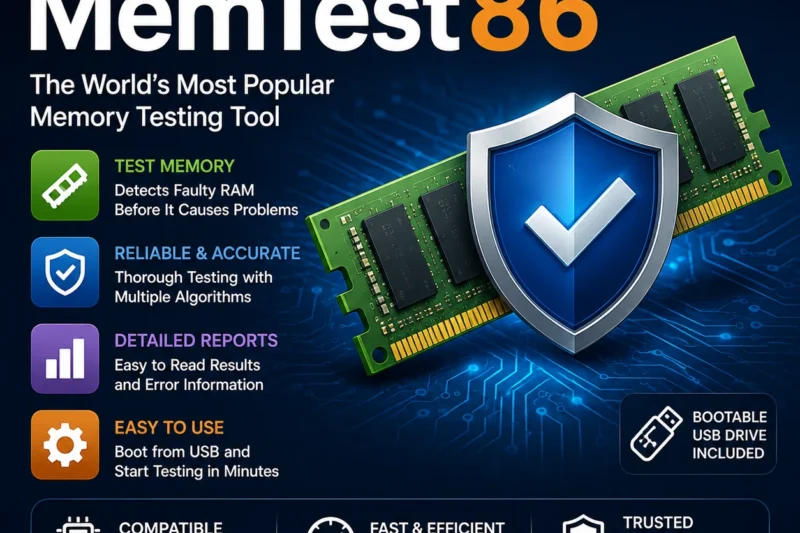 PassMark MemTest86 Pro 10.6 Build 3000 Pre-Activated